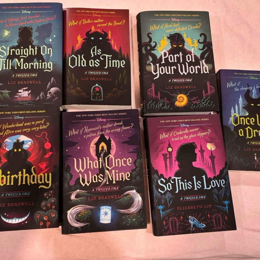 Disney Twisted Tales Collection with Vibrant Covers